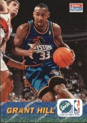 1996 Fleer Sprite #7 Grant Hill Special Issue