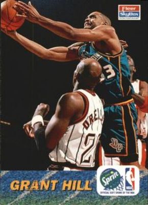 1996 Fleer Sprite #3 Grant Hill Special Issue