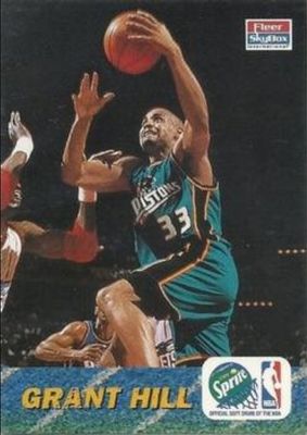 1996 Fleer Sprite #6 Grant Hill Special Issue