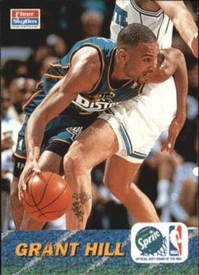 1996 Fleer Sprite #8 Grant Hill Special Issue