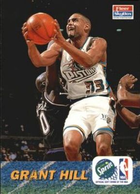 1996 Fleer Sprite #5 Grant Hill Special Issue