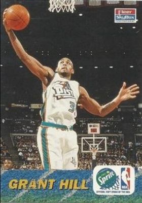 1996 Fleer Sprite #4 Grant Hill Special Issue
