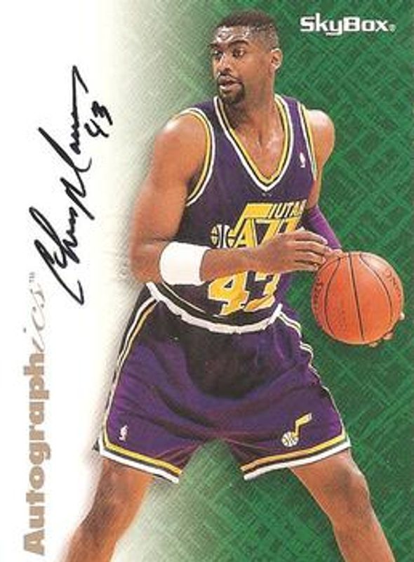 1996 Hoops Autographics Black Ink