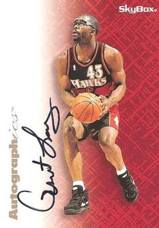 1996 Hoops Autographics Black Ink