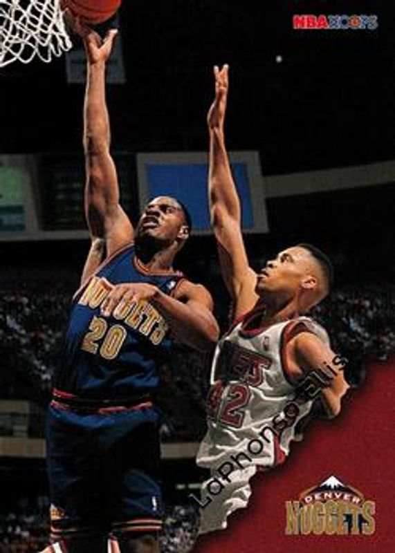 1996 Hoops #40 Base