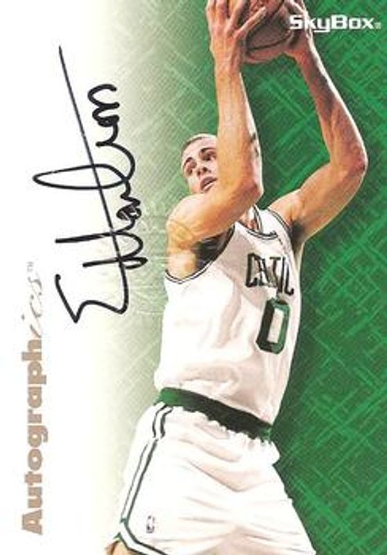 1996 Hoops Autographics Black Ink