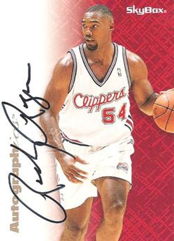 1996 Hoops Autographics Black Ink