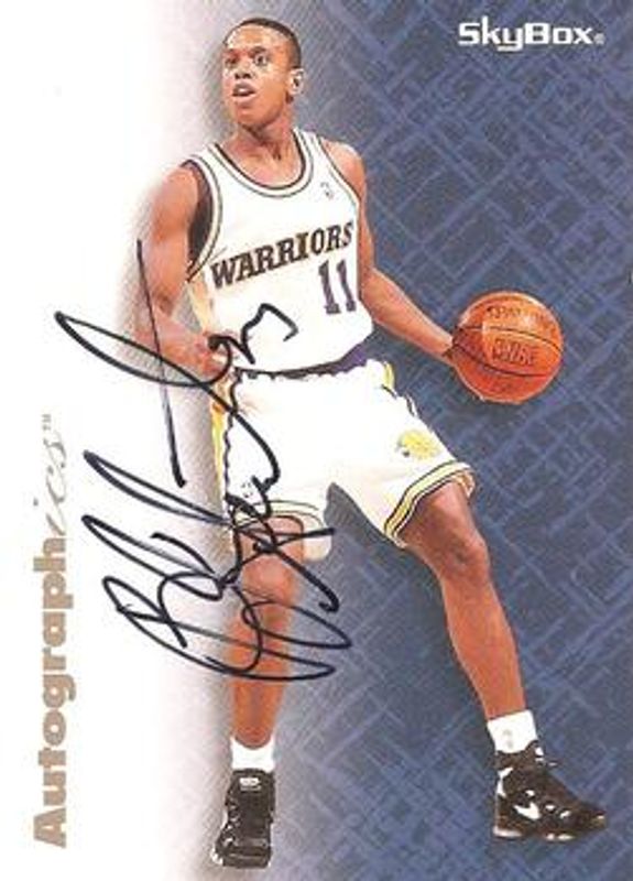 1996 Hoops Autographics Black Ink