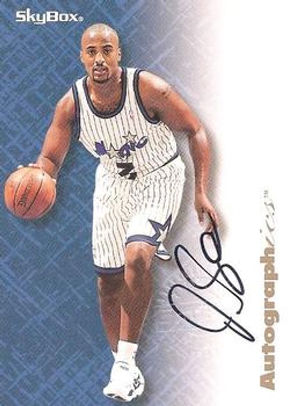 1996 Hoops Autographics Black Ink