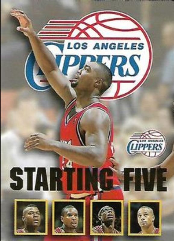 1996 Hoops #12 Starting Five