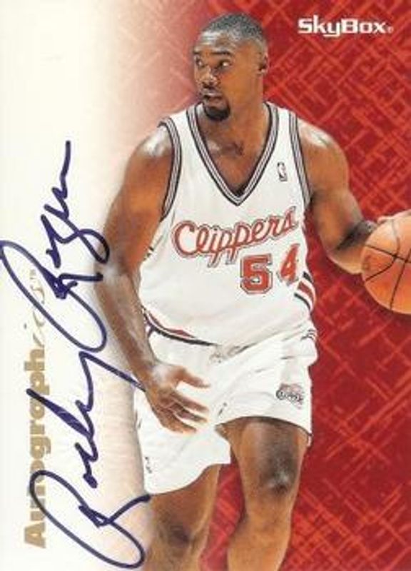 1996 Hoops Autographics Blue Ink
