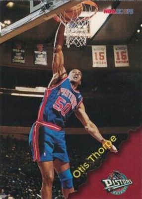 1996 Hoops Schaefer Bread Detroit Pistons #51 Base