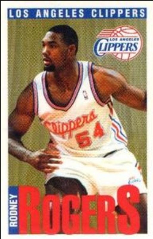 Rodney Rogers 1996 Panini Stickers #225 Base RAW
