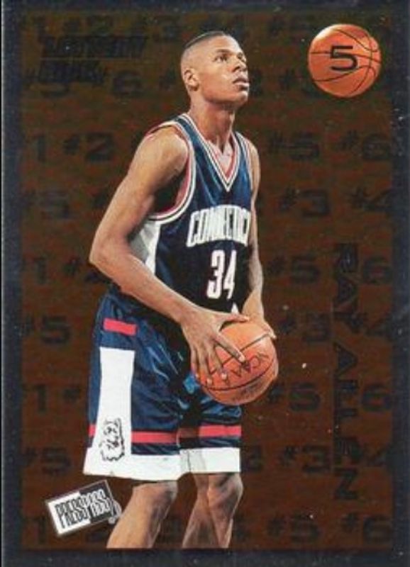 Ray Allen 1996 Press Pass Flagship #L5 Lotto Rookie RAW