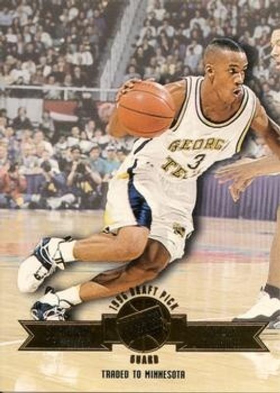 Stephon Marbury 1996 Press Pass Flagship #4 Base Rookie RAW