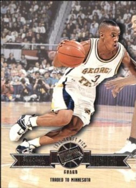 Stephon Marbury 1996 Press Pass Flagship #4 Swisssh Rookie RAW