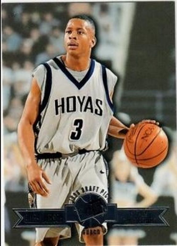 Allen Iverson 1996 Press Pass Flagship #1 Swisssh Rookie RAW
