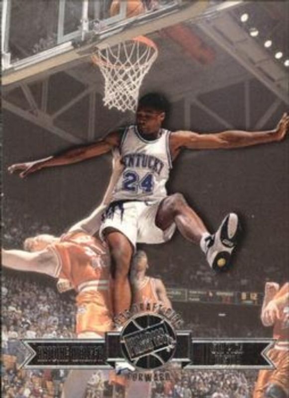 Antoine Walker 1996 Press Pass Flagship #6 Swisssh Rookie RAW