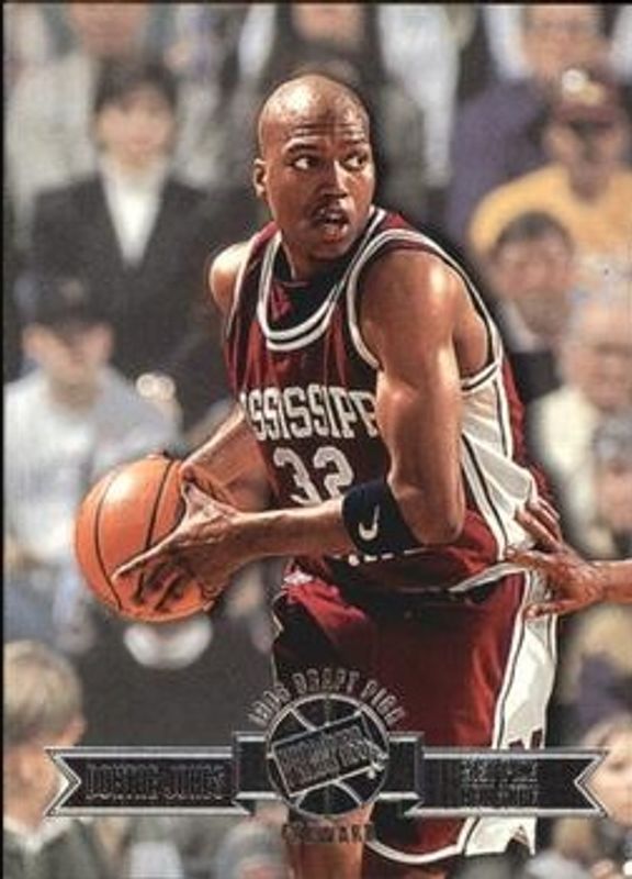 Dontae Jones 1996 Press Pass Flagship #19 Swisssh Rookie RAW