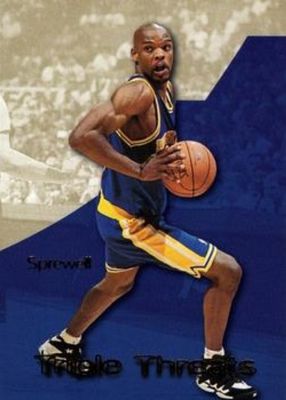 1996 Skybox Premium #TT3 Triple Threats