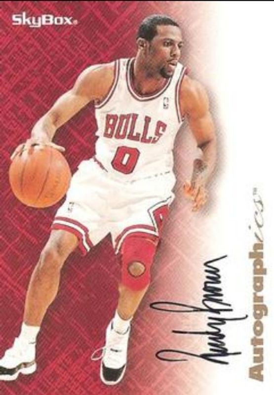 1996 SkyBox Premium Autographics Black Ink