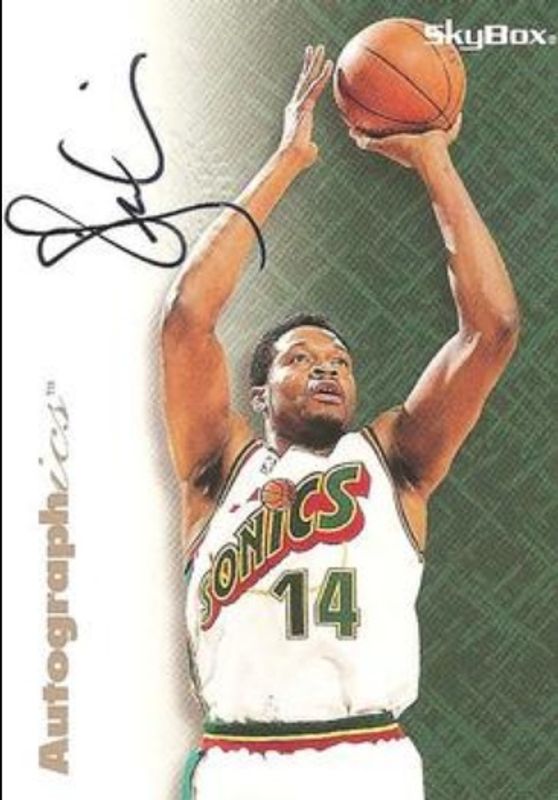 1996 SkyBox Premium Autographics Black Ink