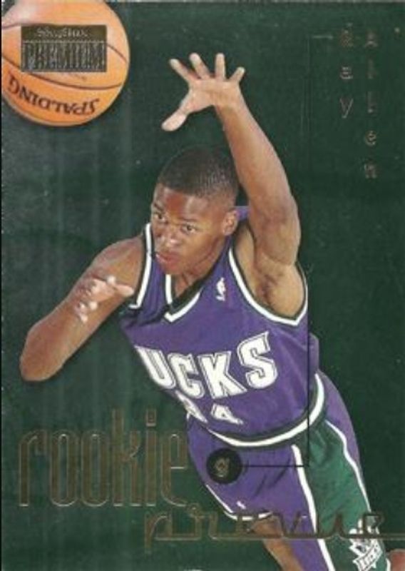 Ray Allen 1996 SkyBox Premium #R-2 Rookie Prevue RAW