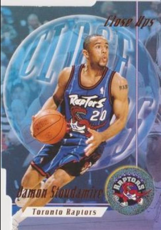Damon Stoudamire 1996 Skybox Premium #CU9 Close Ups RAW