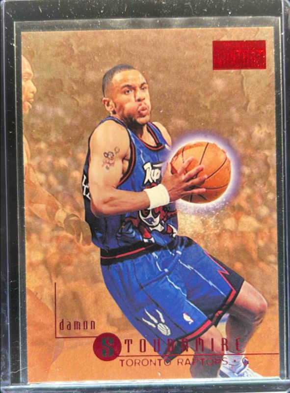 Damon Stoudamire 1996 Skybox Premium #115 Star Rubies RAW