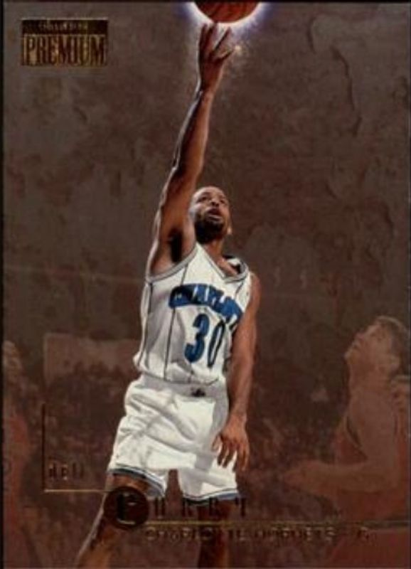 Dell Curry 1996 SkyBox Premium #11 Base RAW