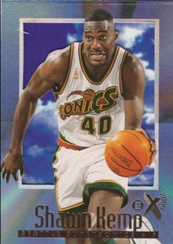 Shawn Kemp 1996 SkyBox E-X2000 #67 Base RAW