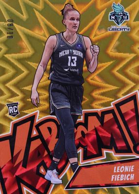 2024 Rookie Royalty WNBA #10 Kaboom! - Gold /10
