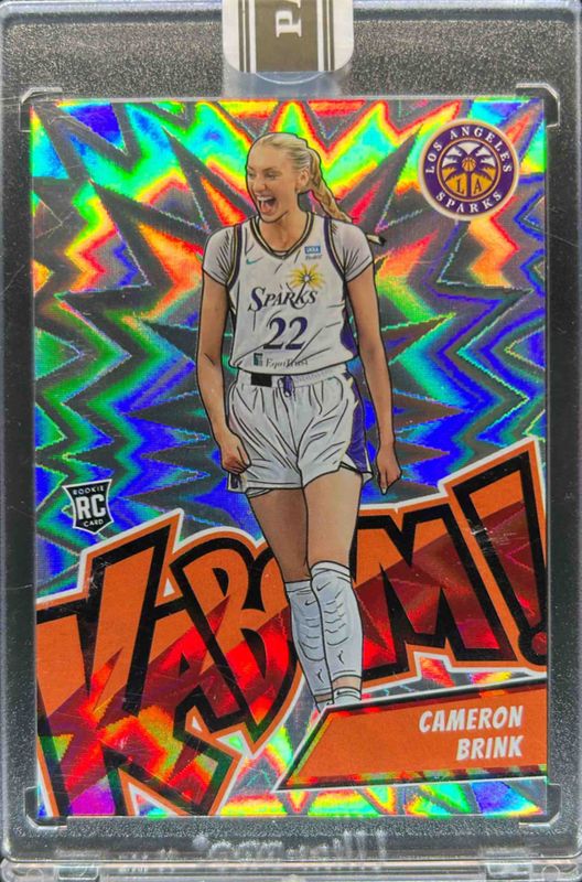 Cameron Brink 2024 Rookie Royalty WNBA #2 Kaboom! /(SSP) RAW