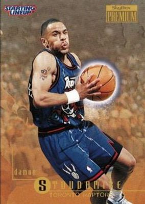 1996 Skybox Starting Lineup Cards Extended Series #115 Base