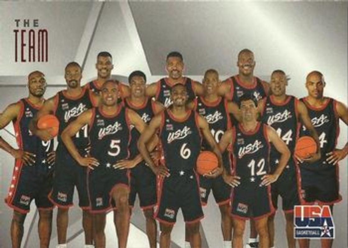 The Team 1996 Skybox Texaco USA #14 Base