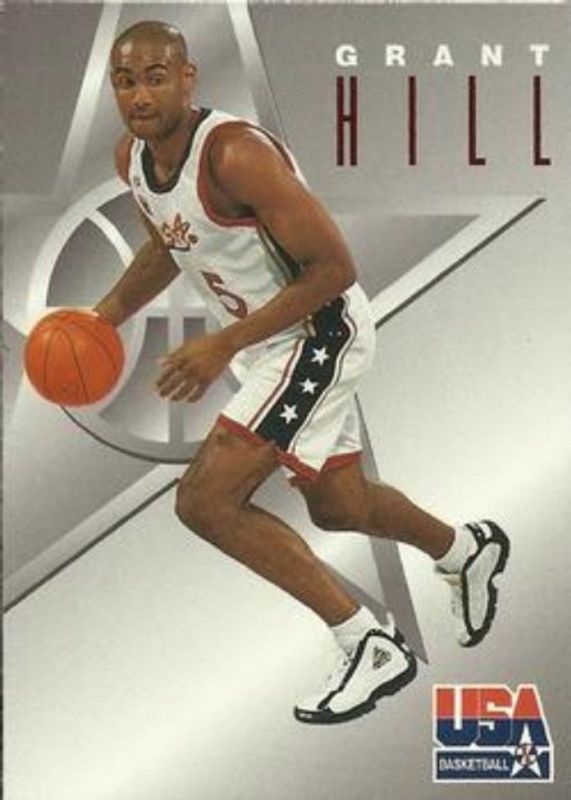Grant Hill 1996 Skybox Texaco USA #3 Base RAW