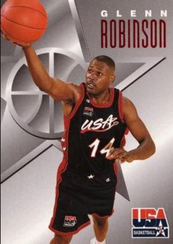 Glenn Robinson 1996 Skybox Texaco USA #11 Base RAW