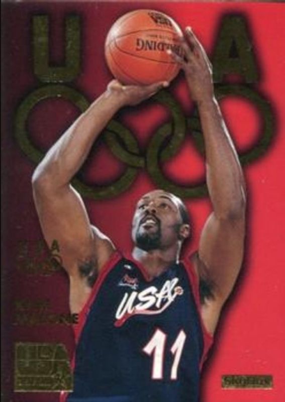 Karl Malone 1996 Skybox USA #G3 Gold RAW