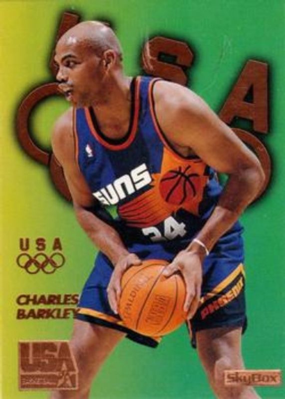 Charles Barkley 1996 Skybox USA #B11 Bronze RAW