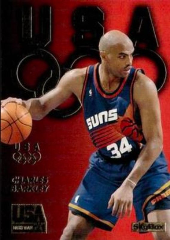 Charles Barkley 1996 Skybox USA #G11 Gold RAW