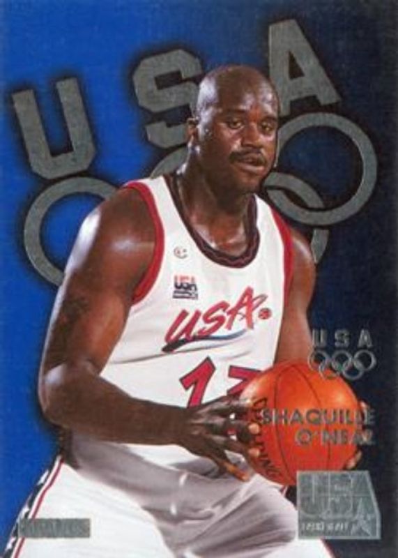 Shaquille O'Neal / Victor Wembanyama 1996 Skybox USA #S7 Silver RAW