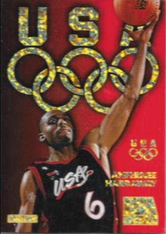 Anfernee Hardaway 1996 Skybox USA #G1 Gold Sparkle RAW