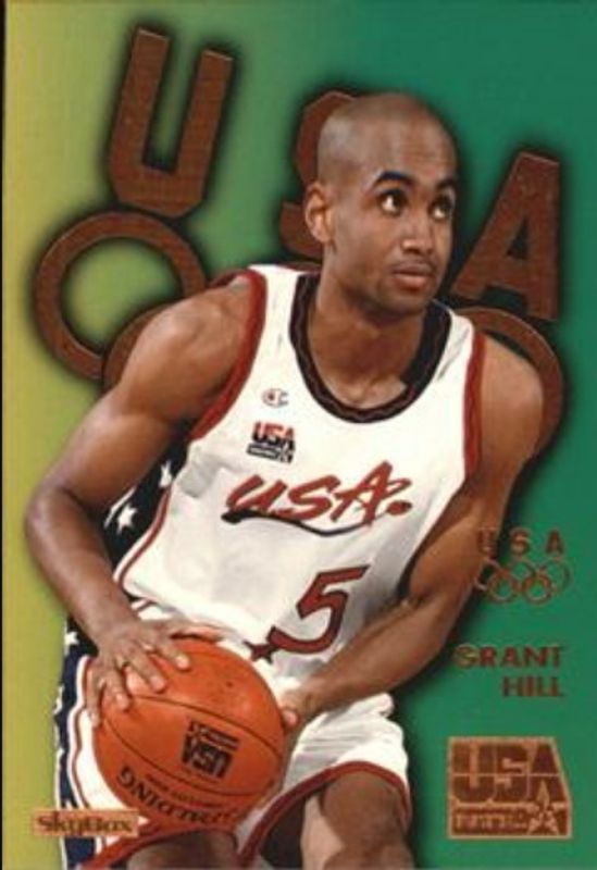 Grant Hill 1996 Skybox USA #B2 Bronze RAW