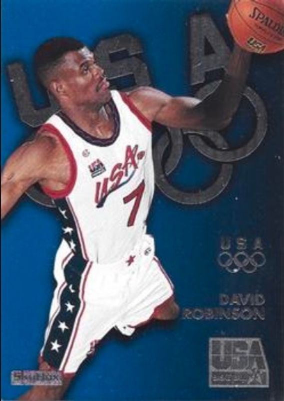David Robinson 1996 Skybox USA #S8 Silver RAW
