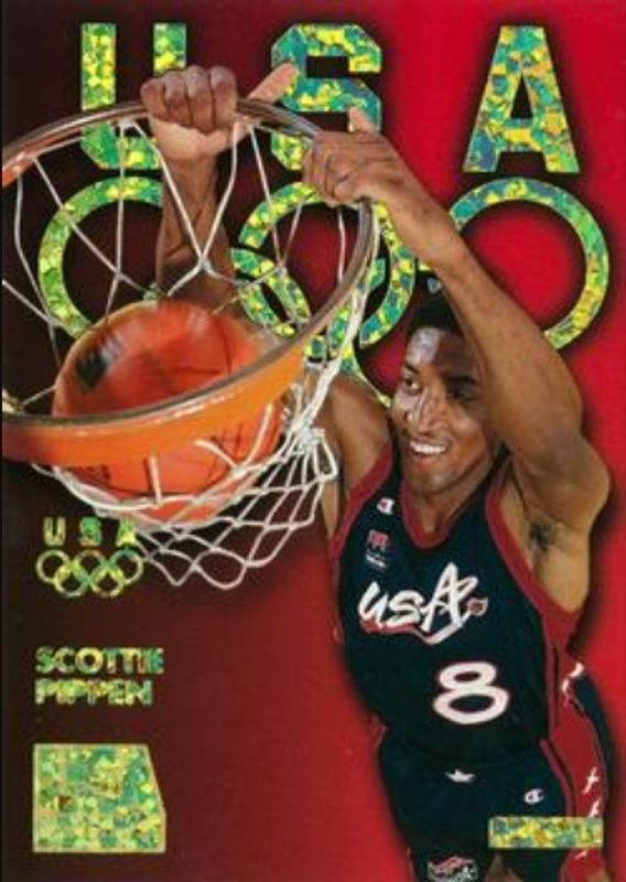 Scottie Pippen 1996 Skybox USA #G5 Gold Sparkle RAW