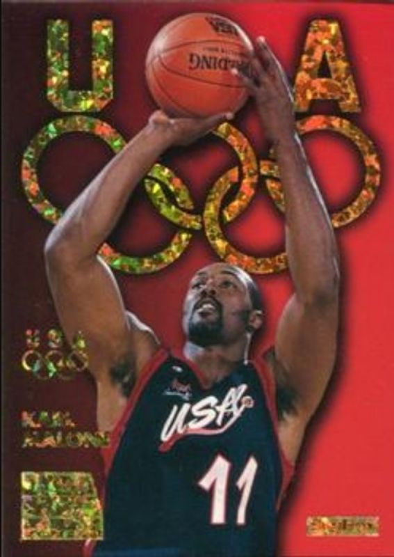 Karl Malone 1996 Skybox USA #G3 Gold Sparkle RAW