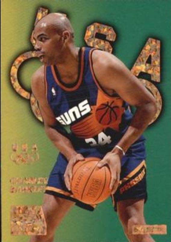 Charles Barkley 1996 Skybox USA #B11 Bronze Sparkle RAW