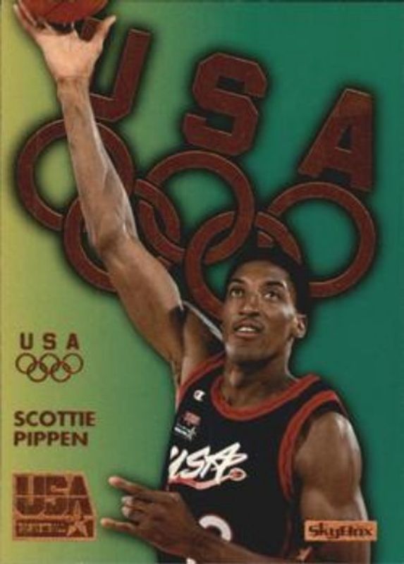 Scottie Pippen 1996 Skybox USA #B5 Bronze RAW