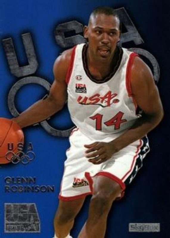 Glenn Robinson 1996 Skybox USA #S9 Silver RAW