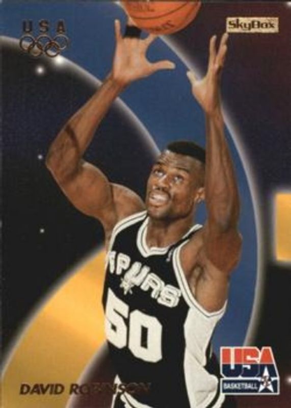 David Robinson 1996 Skybox USA #8 Base RAW